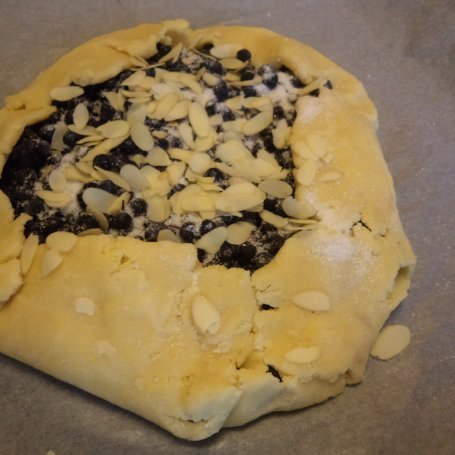 Krok 6 - Rustykalna tarta z jagodami :) foto