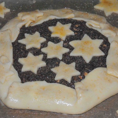 Krok 5 - Rustykalna tarta z makiem foto