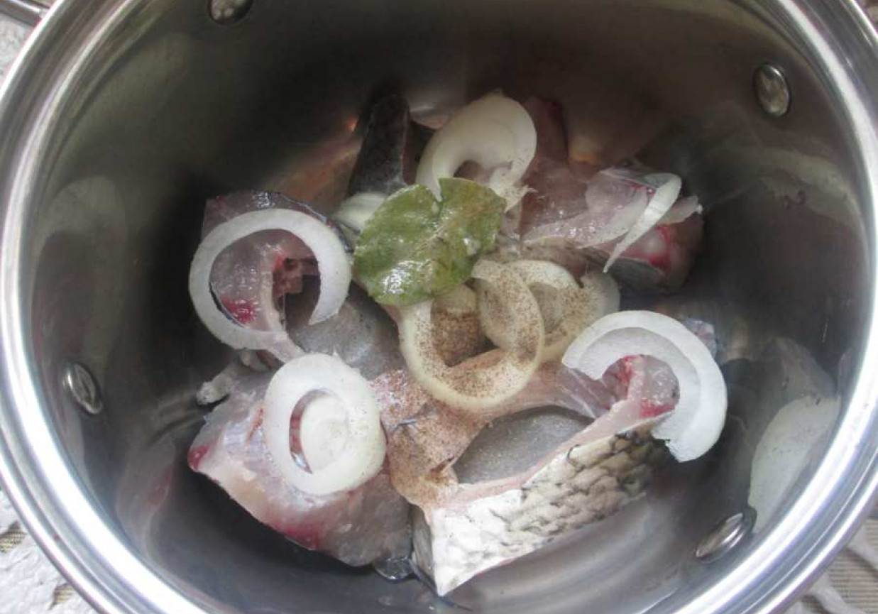 Ryba gotowana w mleku (kuchnia Litewska) foto