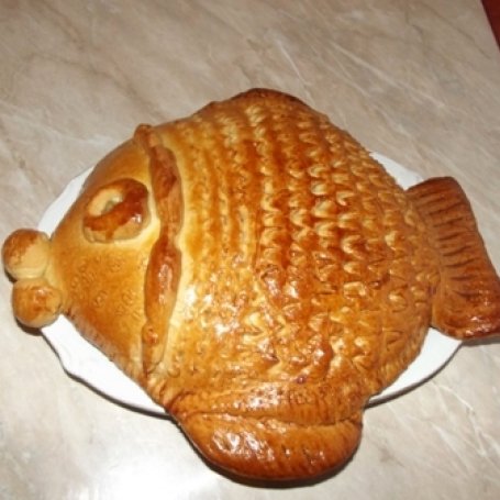 Krok 3 - Ryba w cieście drożdżowym foto