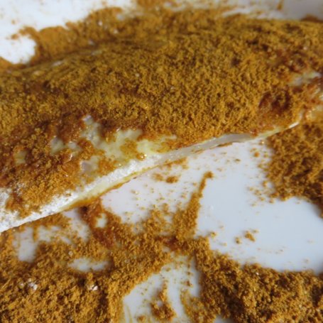 Krok 3 - ryba w panierce z curry foto