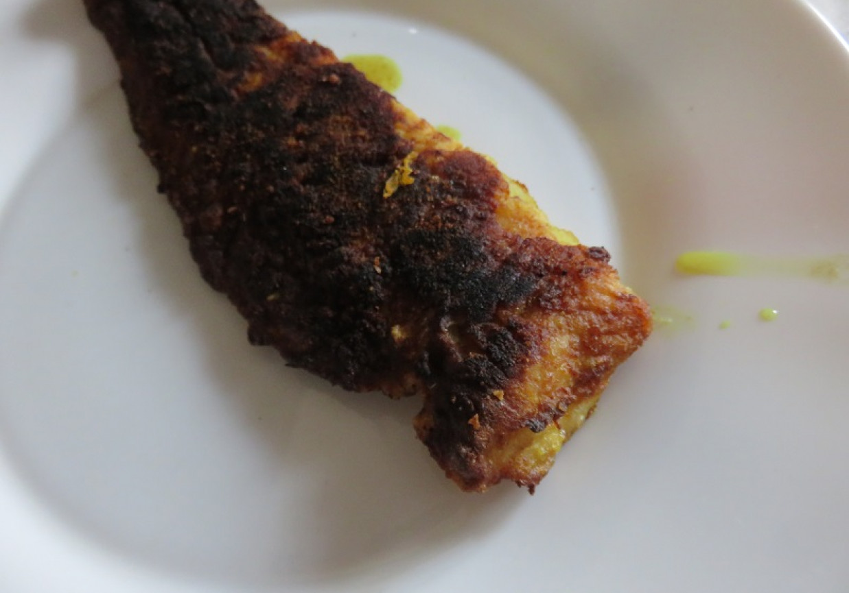 ryba w panierce z curry foto