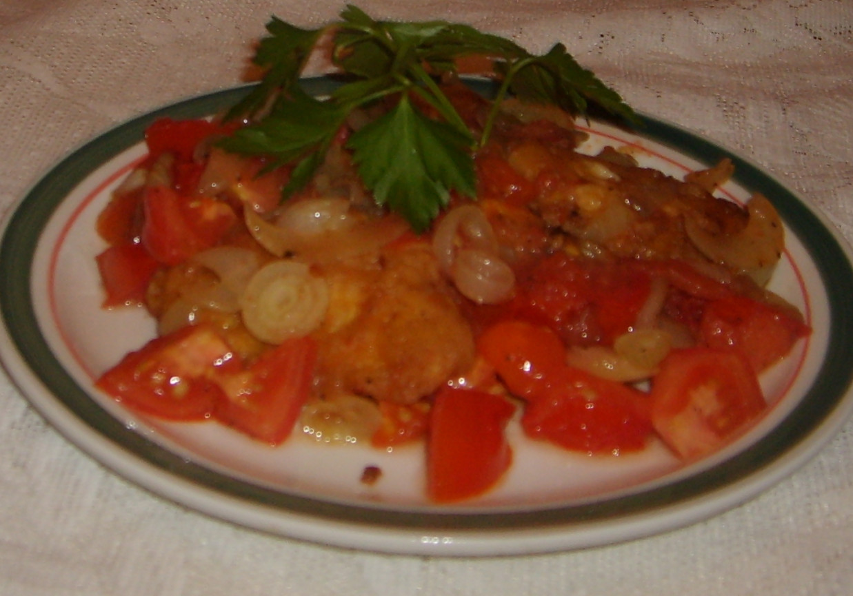Ryba w pomidorach foto