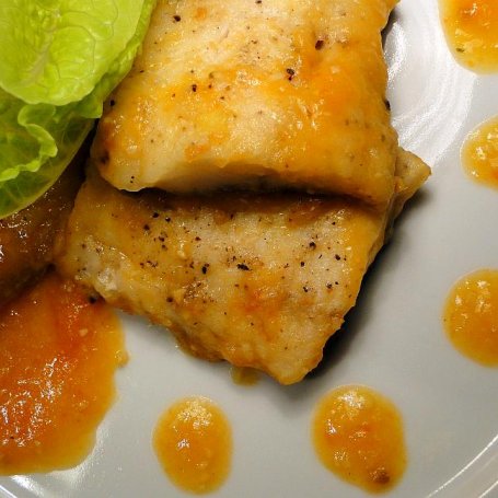 Krok 4 - Ryba w sosie z mango foto