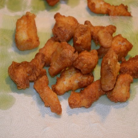 Krok 2 - Ryba w tempurze z makaronem po chińsku. foto