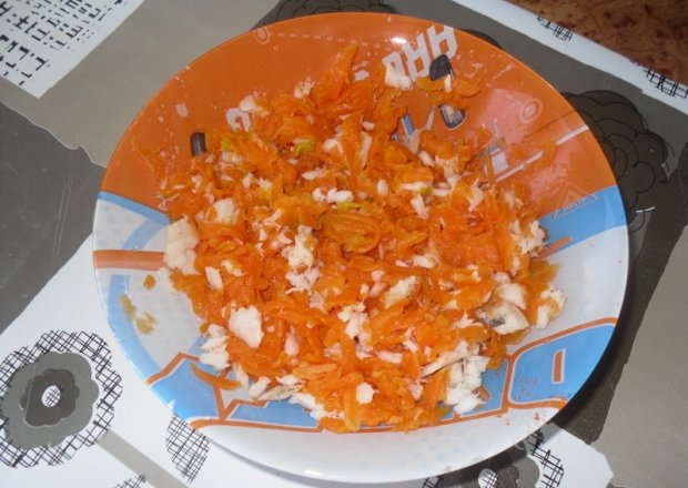 Fotografia przedstawiająca Rybka z marchewką po 10 miesiącu
