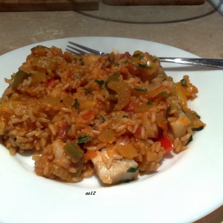 Krok 4 - Rybna Jambalaya foto