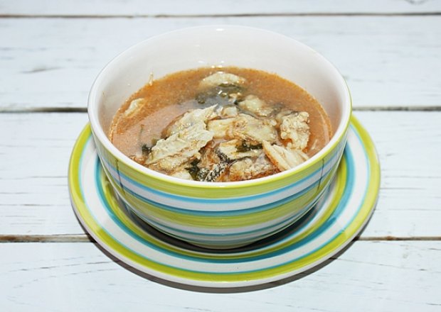Fotografia przedstawiająca Rybna zupa z nototeni