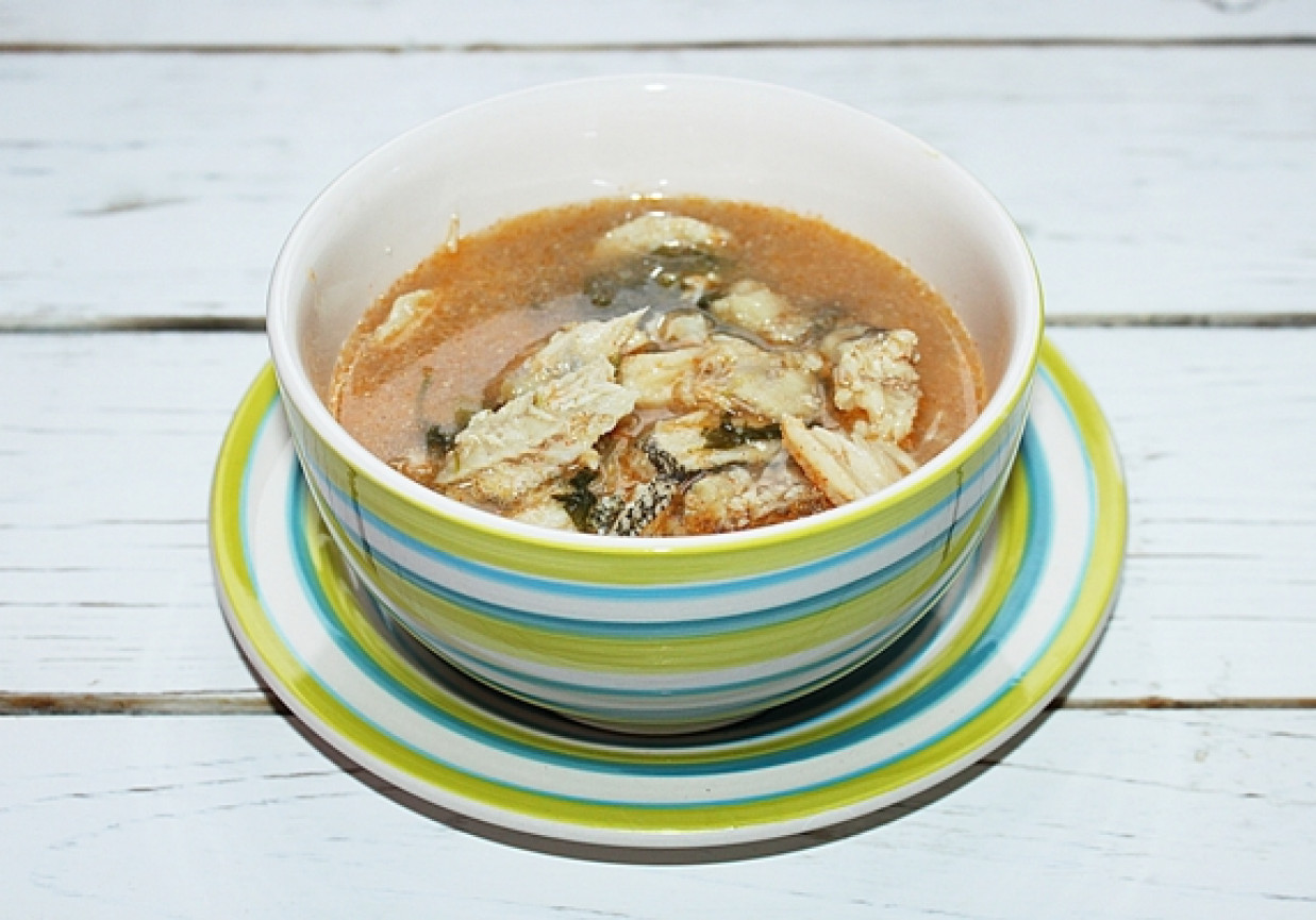 Rybna zupa z nototeni foto