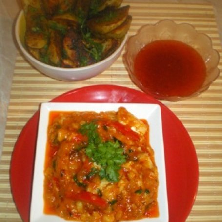 Krok 3 - Rybne czerwone curry foto
