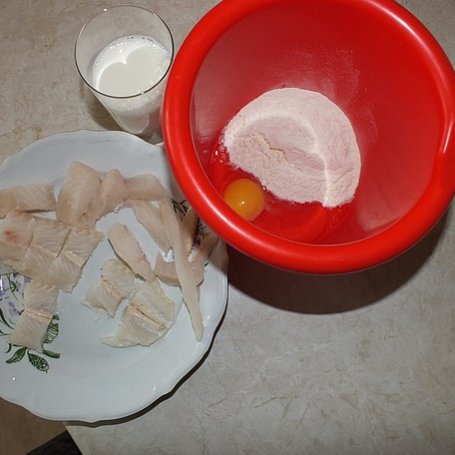 Krok 1 - Rybne kąski w naleśnikowym cieście foto