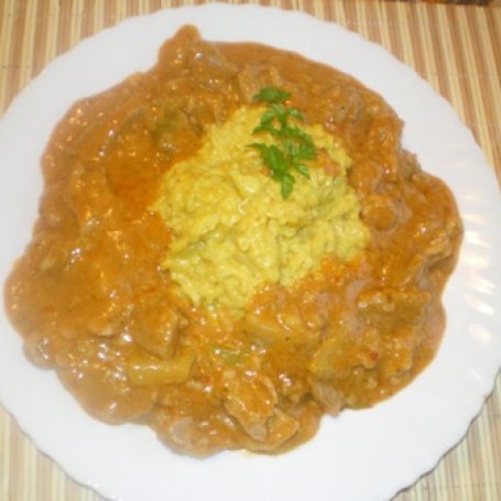 Krok 3 - Ryż kleisty z curry i parmezanem foto