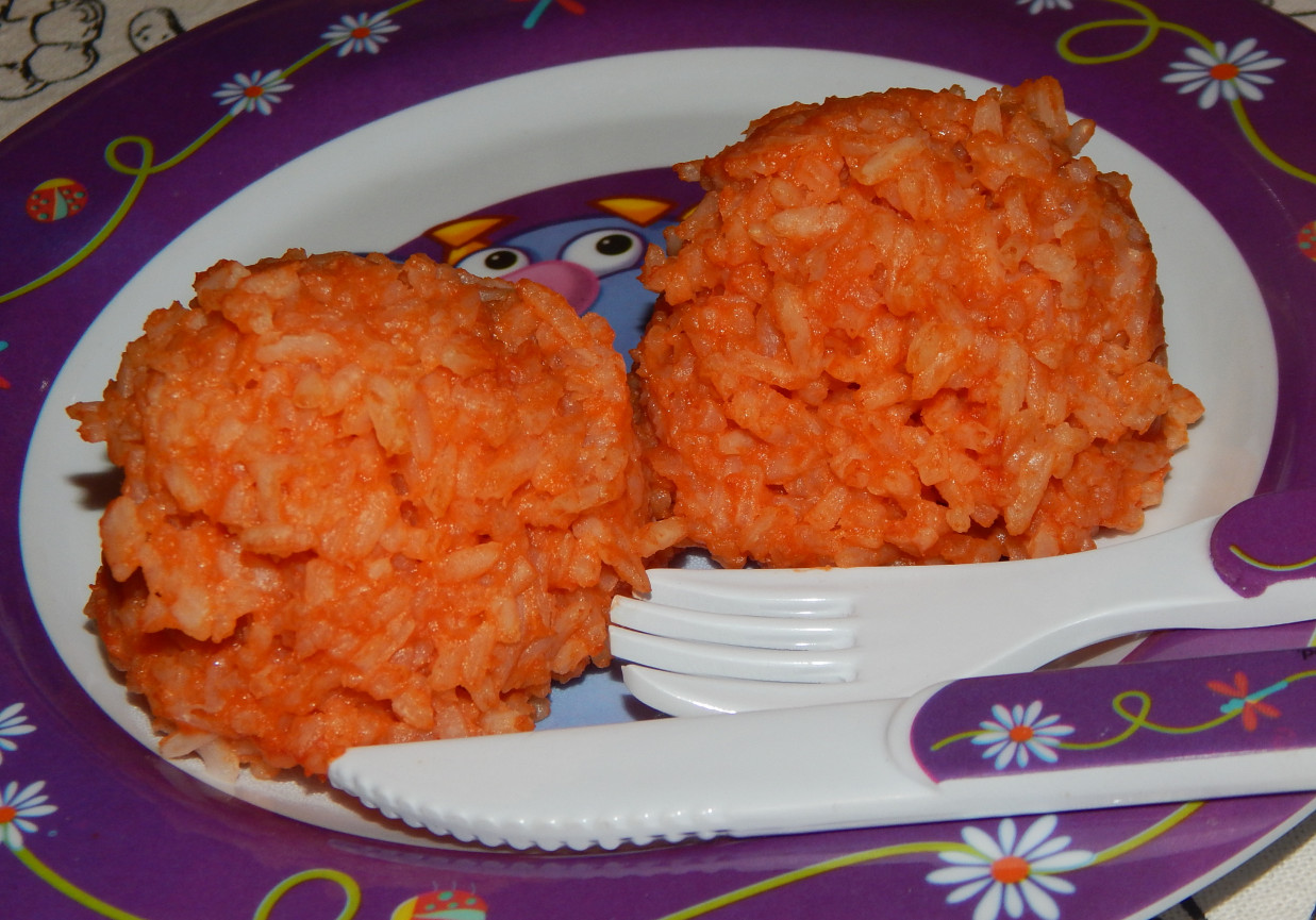 Ryż marchewkowo-pomidorowy foto