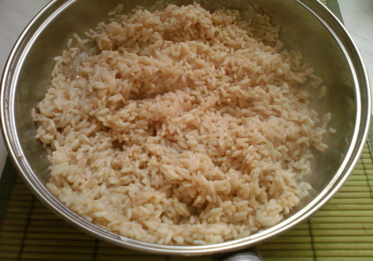 Ryż na bulionie wołowym foto