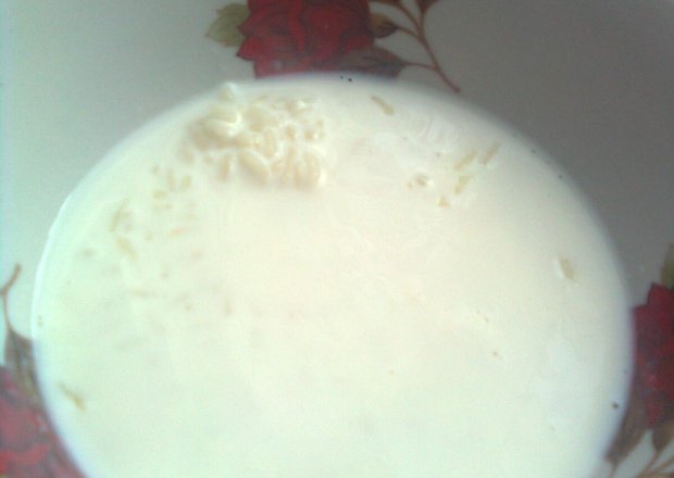 Fotografia przedstawiająca Ryż na mleku z miodem