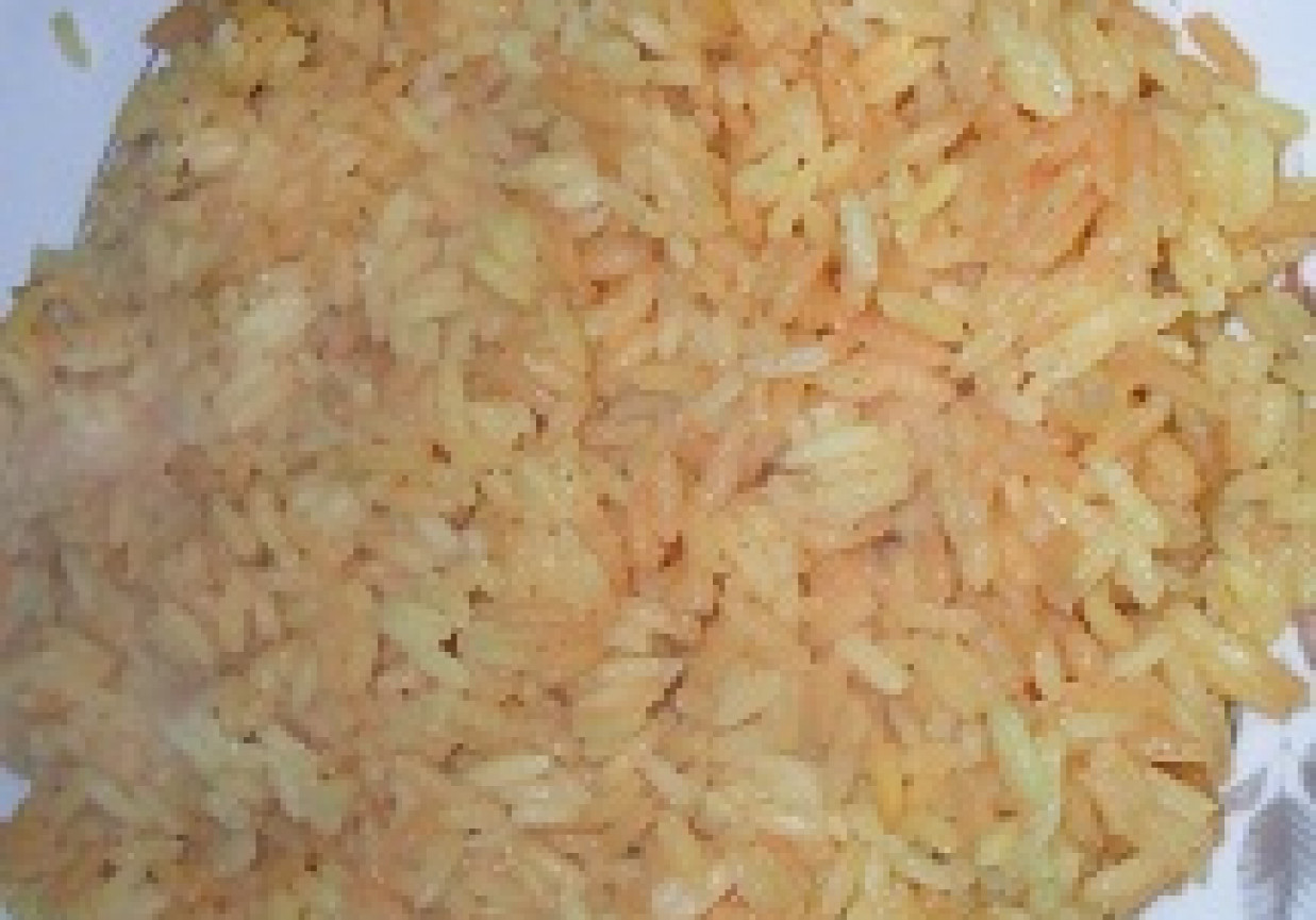 Ryż na pomarańczowo foto