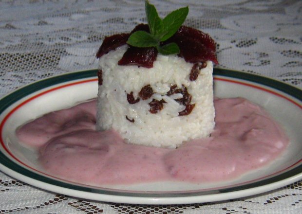 Fotografia przedstawiająca Ryż na słodko