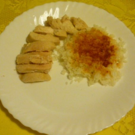 Krok 2 - Ryż na sypko i pierś  z kurczaka pod grzybowym sosem foto