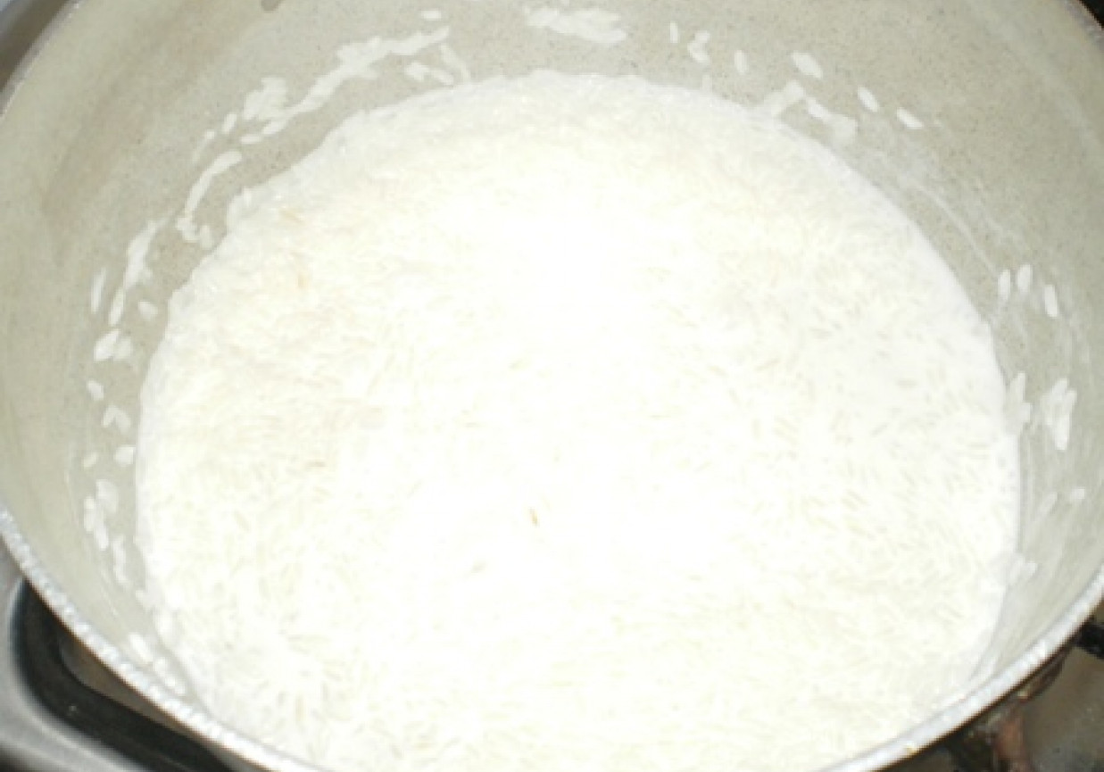 Ryż waniliowy na mleku foto
