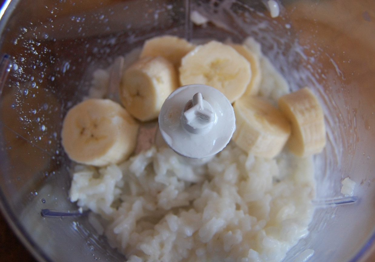 ryż z bananem - dla dzieci foto