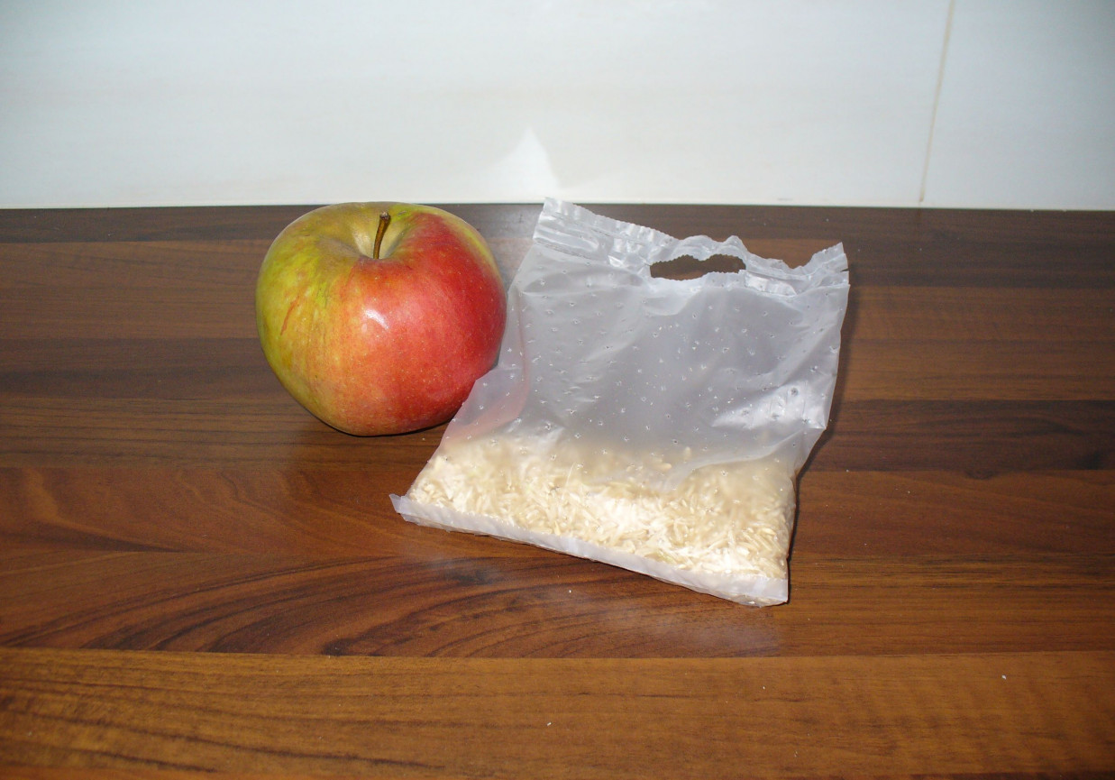 ryż z jabłkiem KM foto
