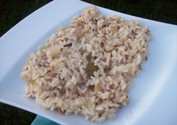 Fotografia przedstawiająca ryż z kminkiem