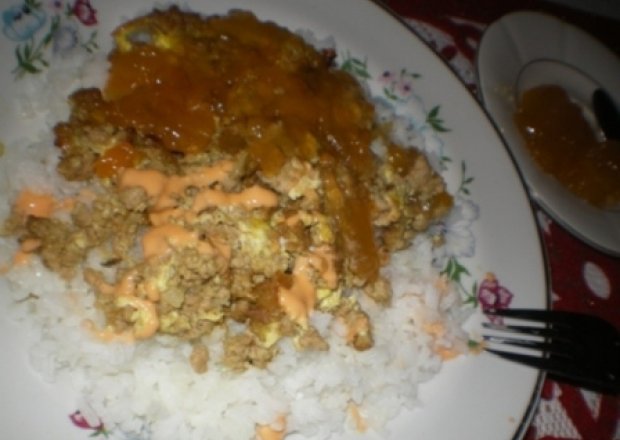 Fotografia przedstawiająca Ryż z mięsem mielonym