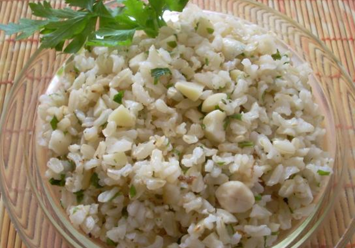 Ryż z migdałami foto