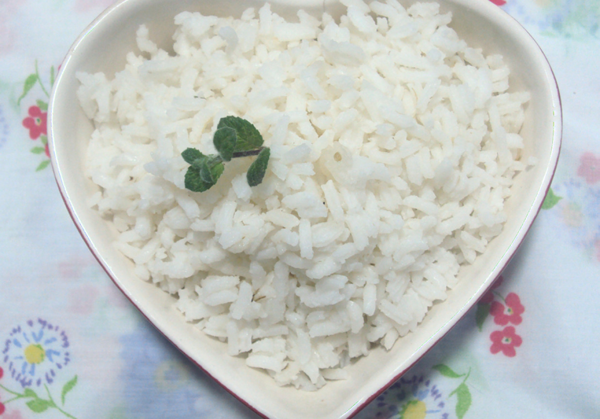 Ryż z mleczkiem kokosowym foto