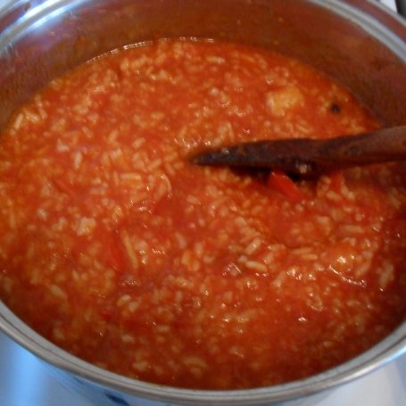 Krok 4 - Ryż z sosem pomidorowym po indyjsku foto