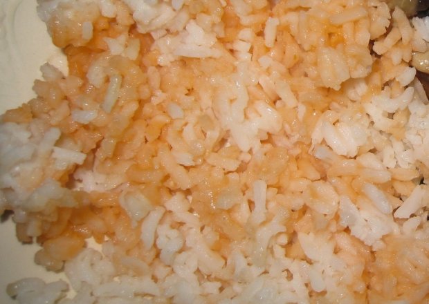 Fotografia przedstawiająca Ryż z sosem słodkim