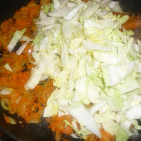 Krok 3 - Ryż z warzywami i sosem sojowo-grzybowym foto