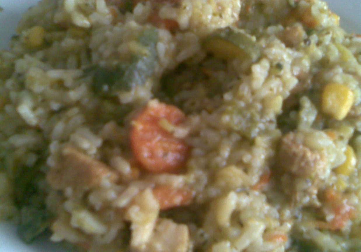 ryż z warzywami foto
