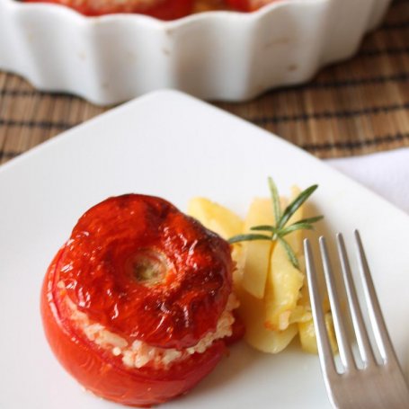 Krok 7 - Ryż zapiekany w pomidorach foto