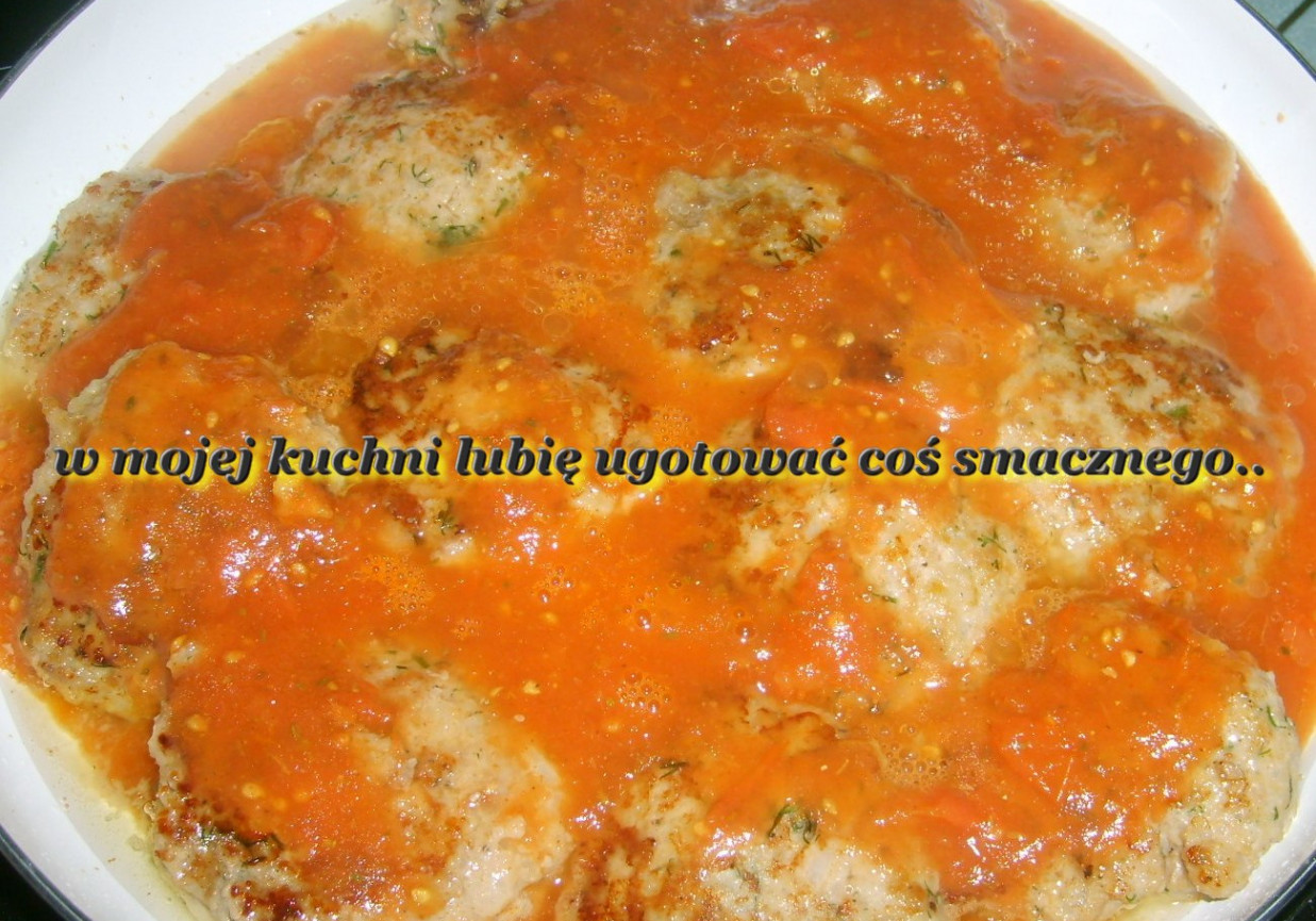 ryżowo-koperkowo-pieprzne mielone w pomidorach... foto
