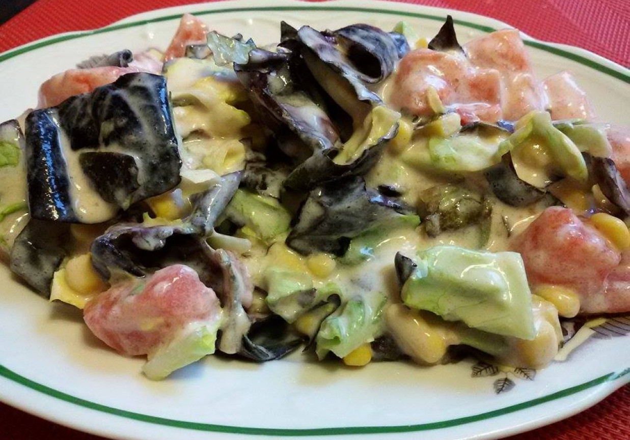 Salanova sałata obiadowa foto