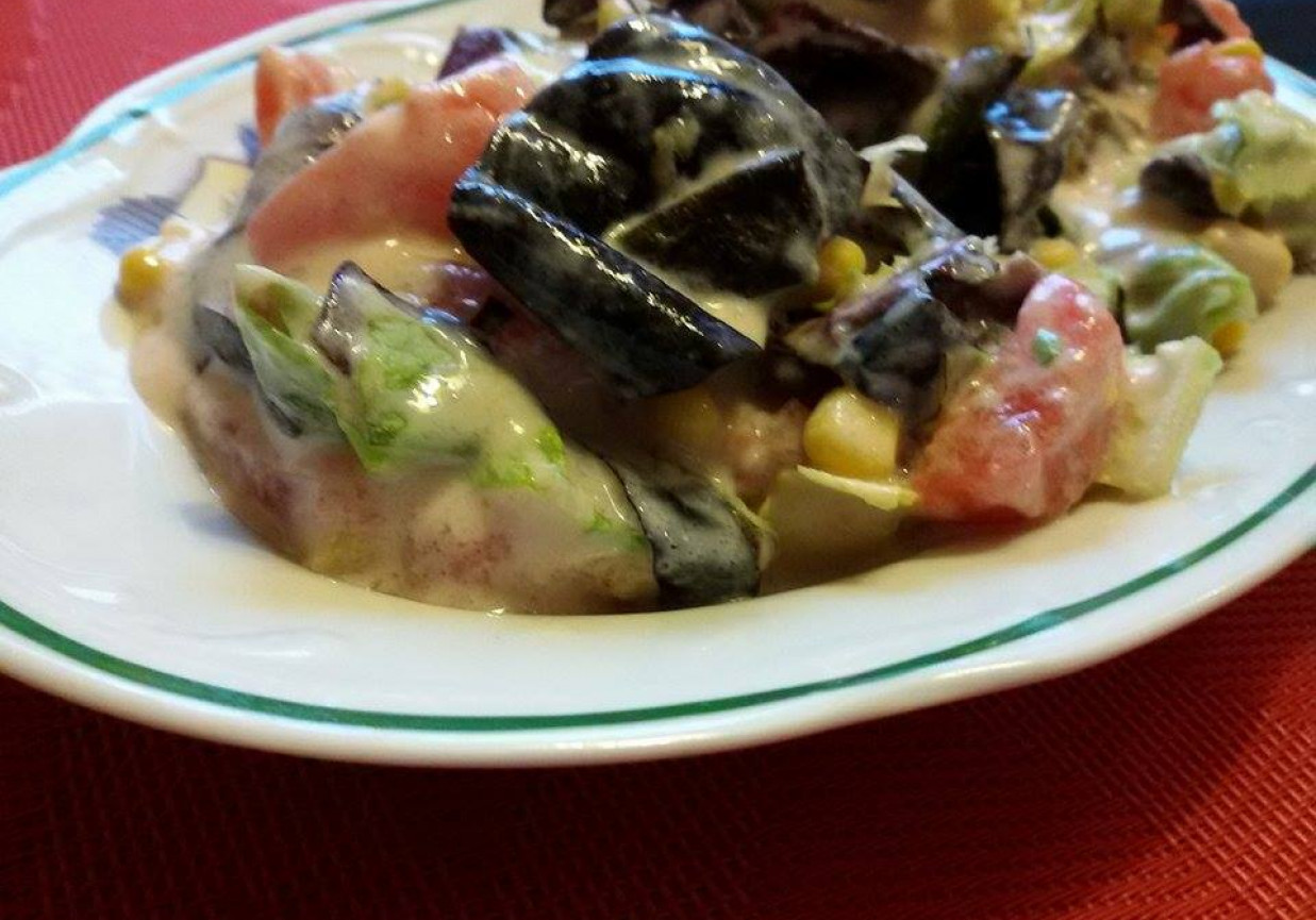 Salanova sałata obiadowa foto