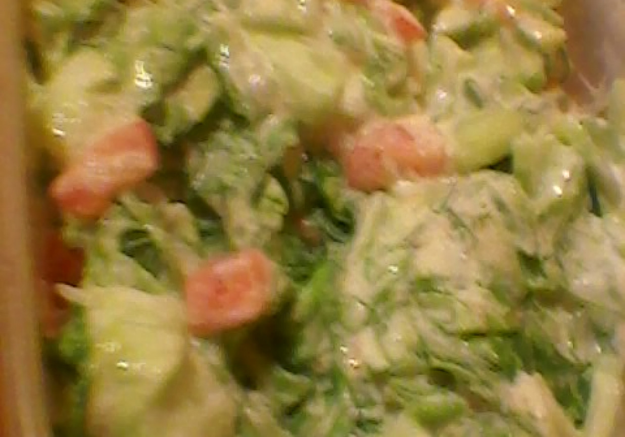 Salata z koprem foto