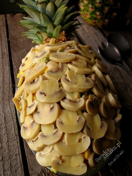 sałatka ananas