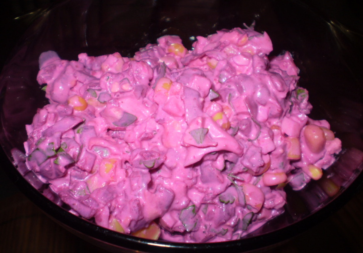 Sałatka bułgarska z buraków foto