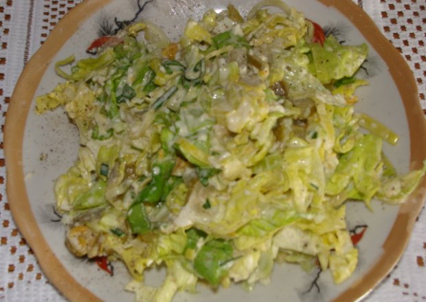 Fotografia przedstawiająca sałatka do obiadu