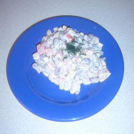 Krok 3 - Sałatka fasolowa. foto