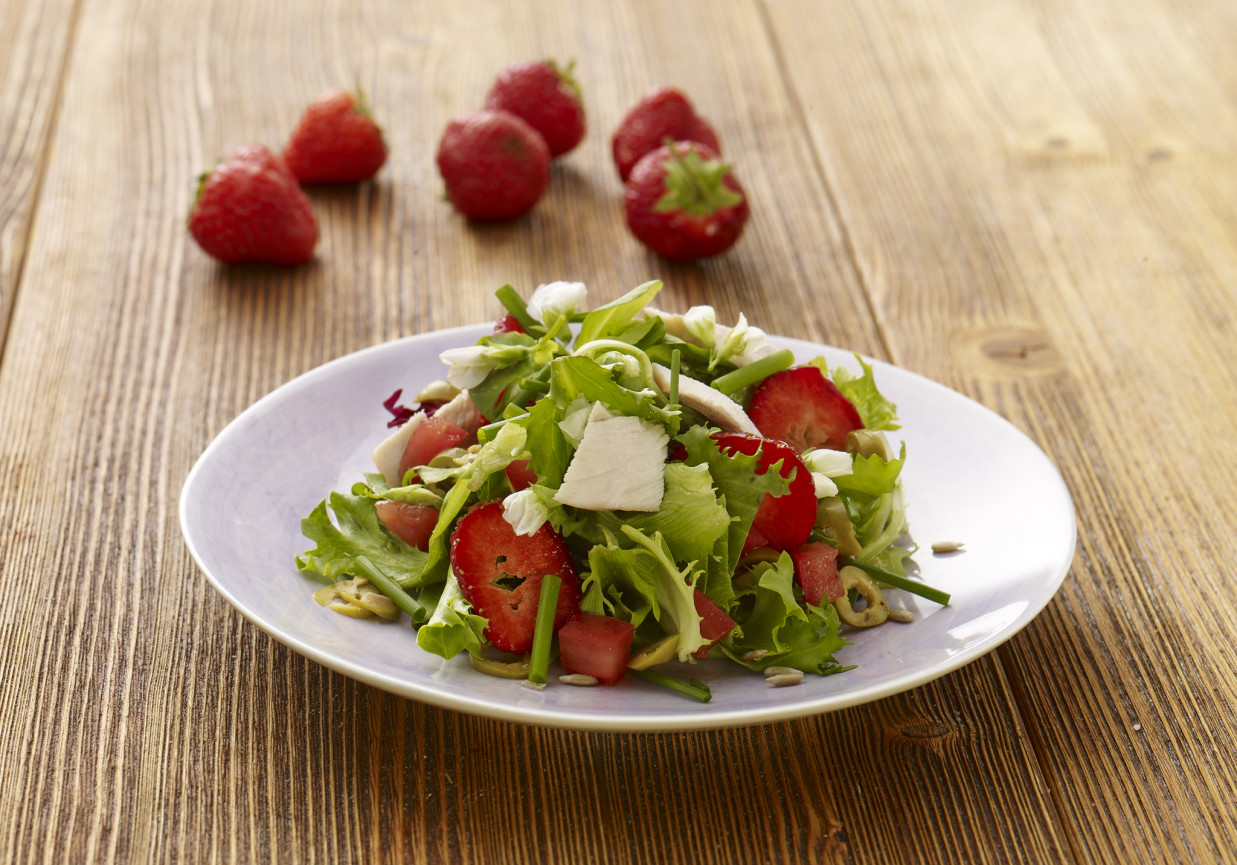 Sałatka Finezja z indykiem foto