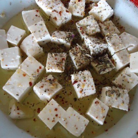 Krok 1 - Sałatka grecka z tofu foto