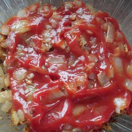 Krok 2 - Sałatka gyros foto