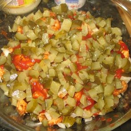 Krok 3 - Sałatka gyros foto