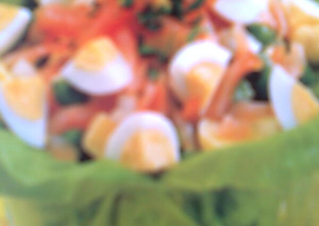 Fotografia przedstawiająca Sałatka jajeczna