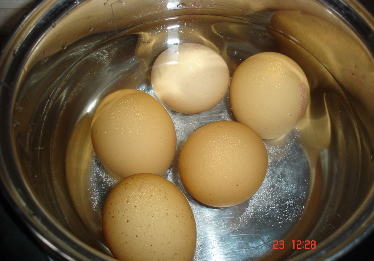 Sałatka jajeczno-porowa foto