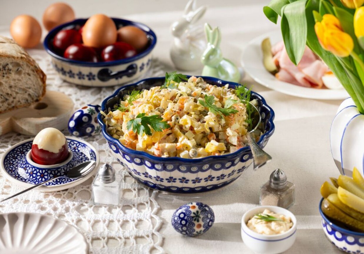 Sałatka jarzynowa klasyczna foto