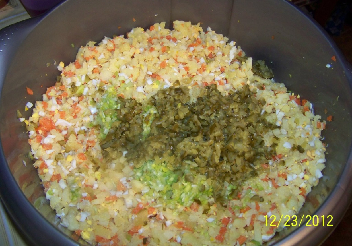 Sałatka jarzynowa foto